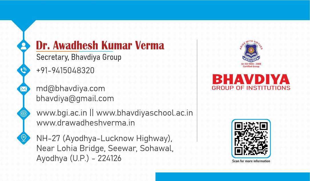 Visiting Card Front